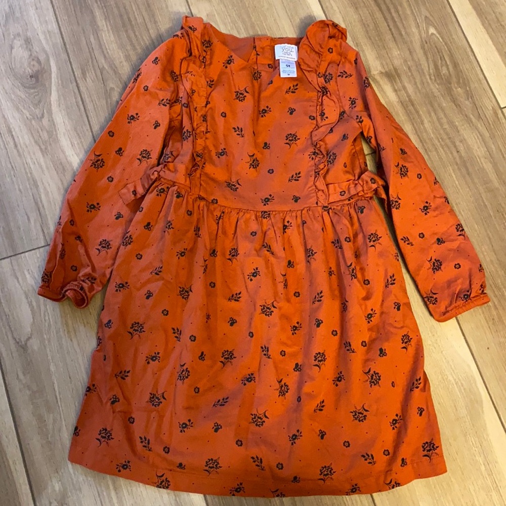 5T Girls Fall Dress